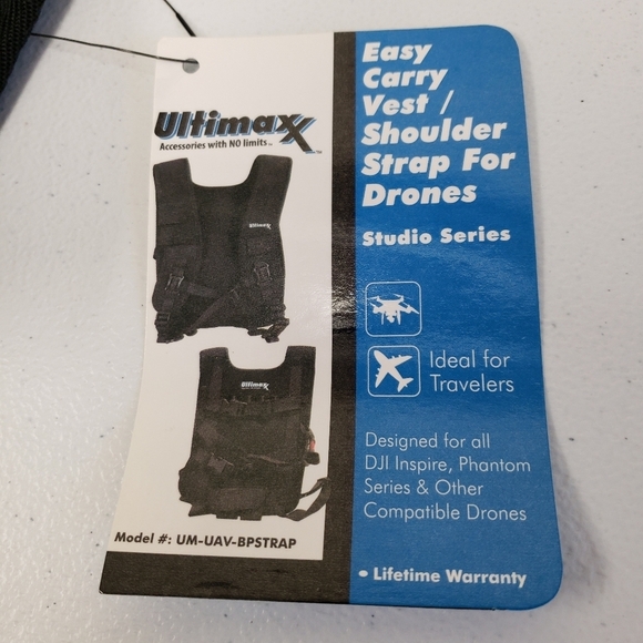 Ultimaxx Easy Carry Vest Shoulder Strap for Drones - Picture 3 of 7
